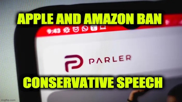 Apple and Amazon cancel Parler