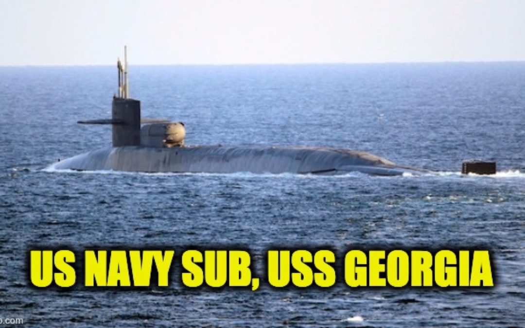 “Foreign Submarine” (USS Georgia?) Sneaks Up on Iranian Military Exercise