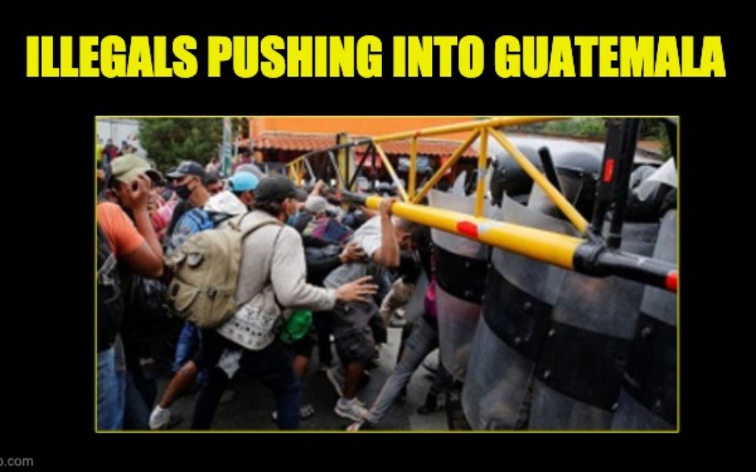 ‘Migrant’ Caravan Stormed Through Guatemala Border On Way to U.S. (Video)