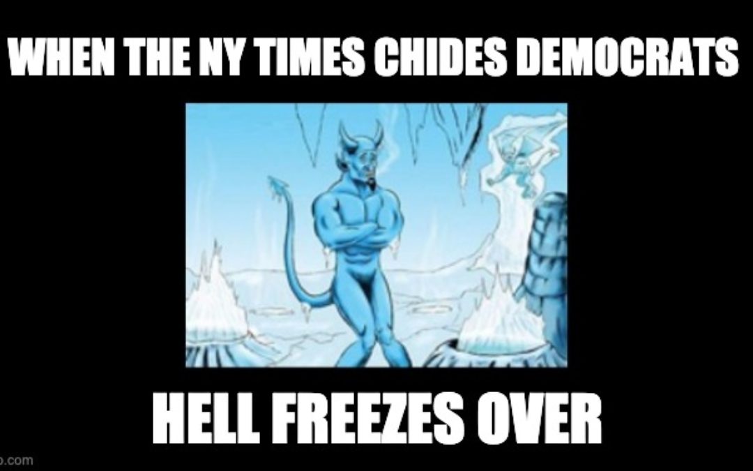 HOLY COW!  The Leftist NY Times Complained About Biden’s Executive Orders
