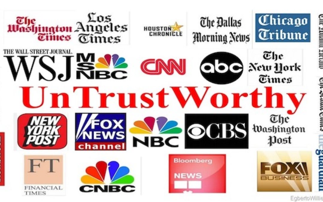 Report: Trust in Liberal Media Hits All-Time Low
