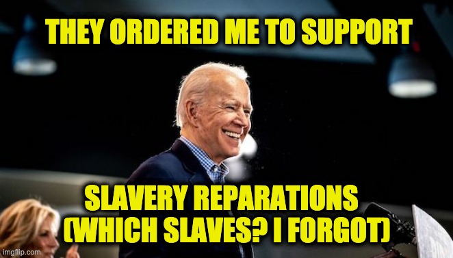 Biden slavery reparations
