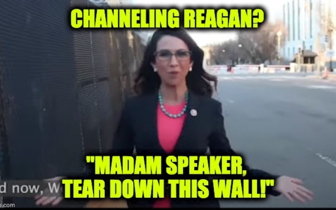 Lauren Boebert Slams Pelosi Over Locked-Down Capitol, ‘Madam Speaker, Tear Down This Wall’