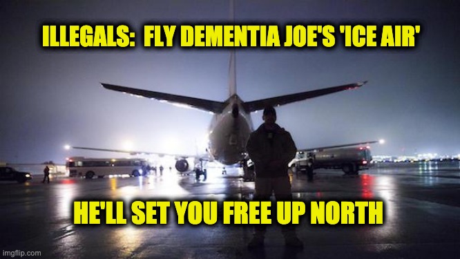 Biden fly illegals north