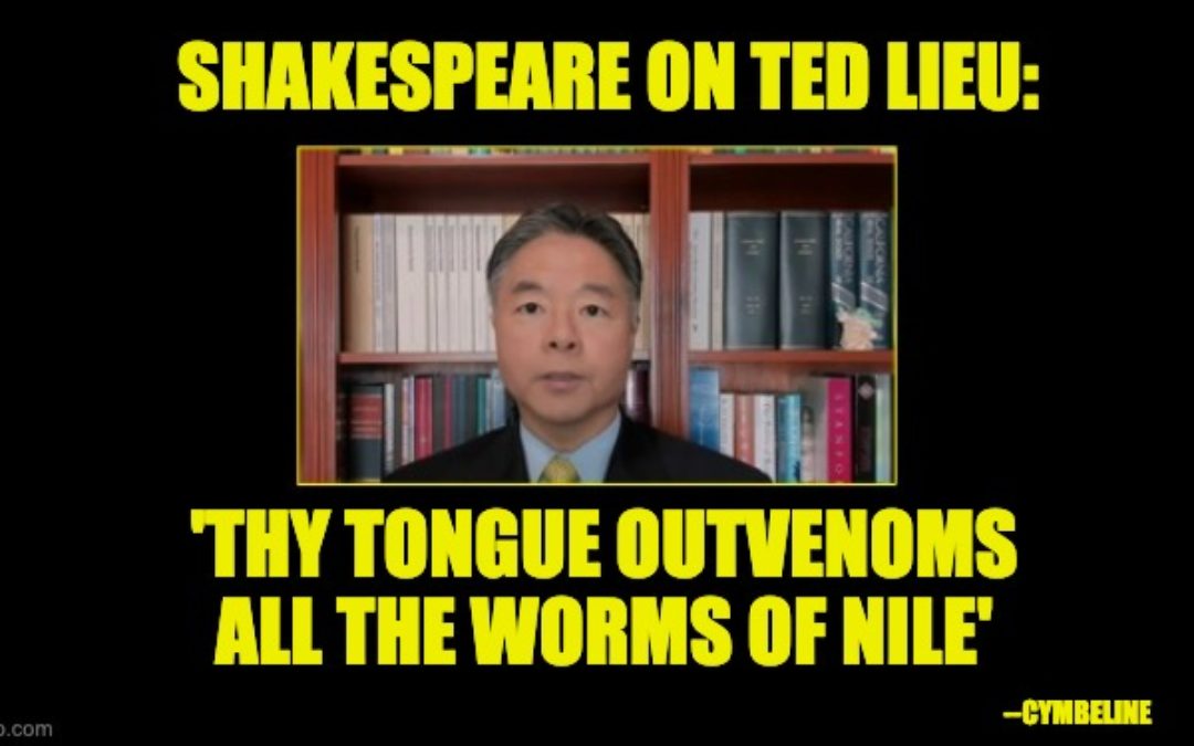 Rep Ted Lieu Goes Ballistic When Witness Brings Up Harvard’s Anti-Asian Discrimination (Video)