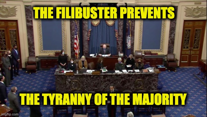 Democrats used filibuster