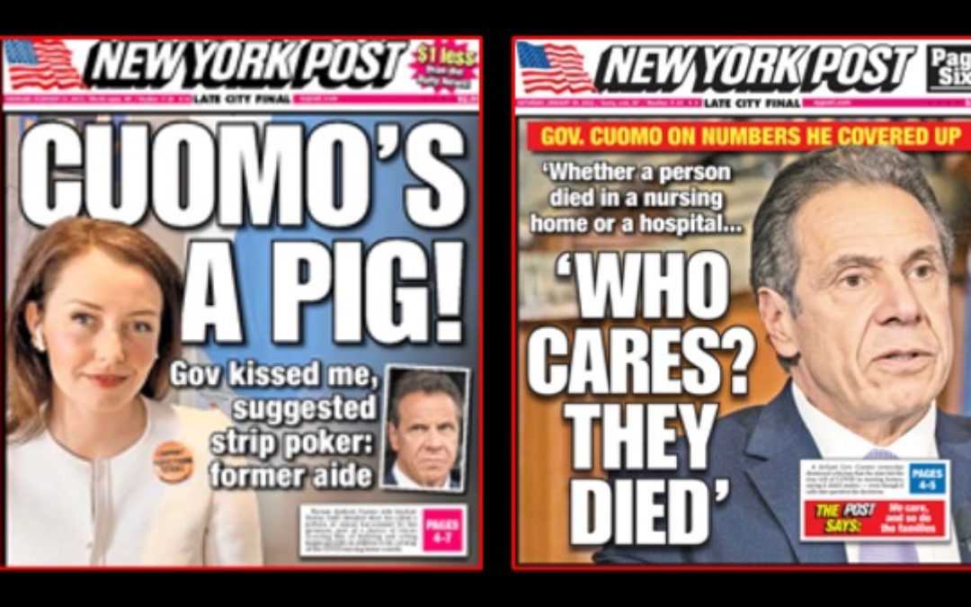 Media’s Cuomo Harassment Coverage Obscures More Serious Scandal