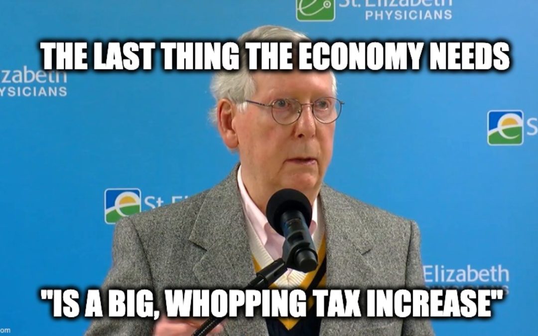 McConnell Responds to Biden’s Economy Killing Infrastructure/Tax Proposal “It’s A Trojan Horse”