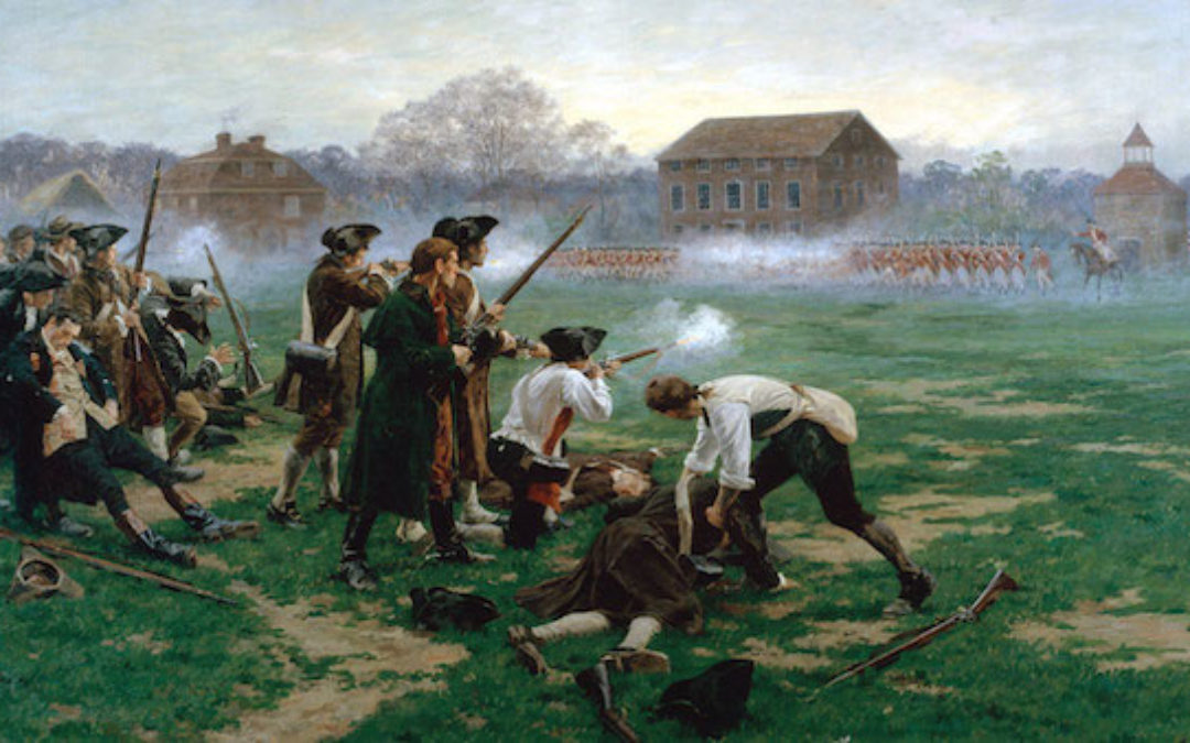 April 19th, 1775, The American Revolution Began With The Shot Heard Round The World
