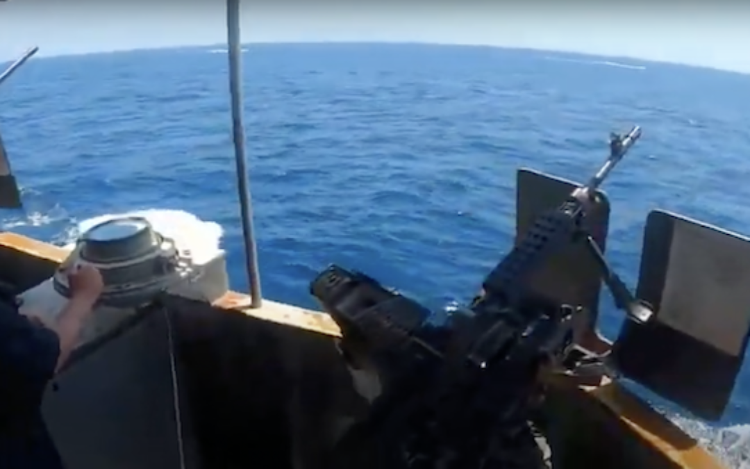 USCG Cutter Fires Warning Shots at Armed Iranian Boats in Strait of Hormuz