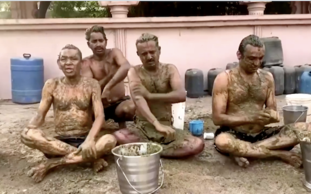 Some Indians Are Spreading Cow Sh*t Over Their Bodies And Drinking Cow Urine To Prevent Or Treat COVID (VIDEO)