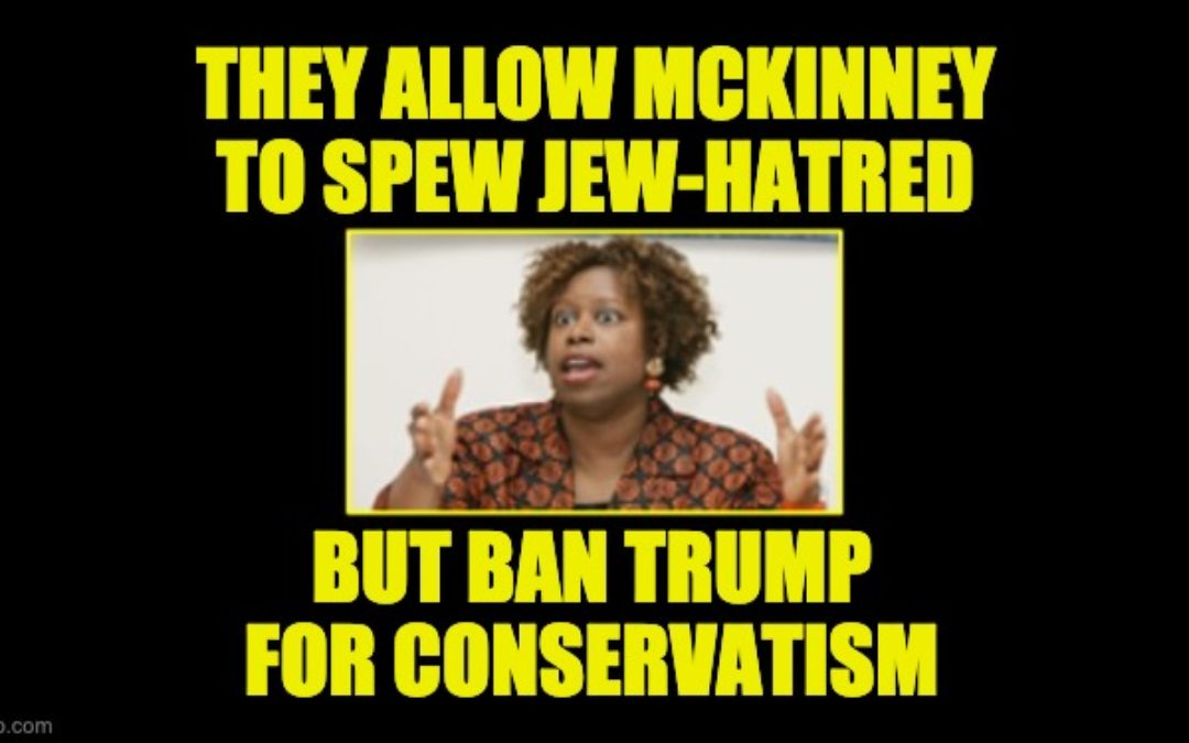 Twitter And Facebook Allow Cynthia McKinney Spew Antisemitism, But Ban Trump For Sharing Conservatism
