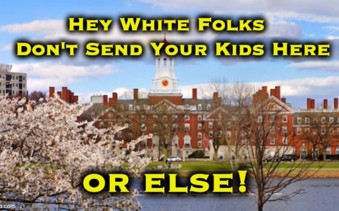 Dear Rich White Parents: Keep Your Kids Out Of Ivy League Schools To Make Room For POC, OR ELSE!