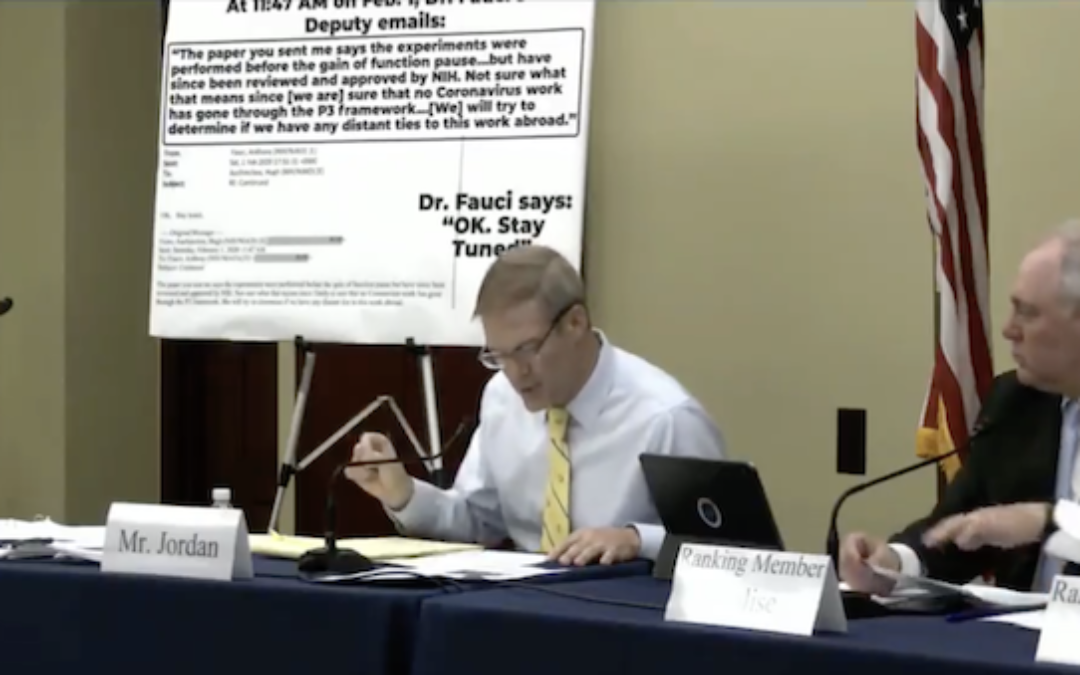 Jim Jordan Proves Fauci Withheld Vital COVID Details From Trump WH (VIDEO)