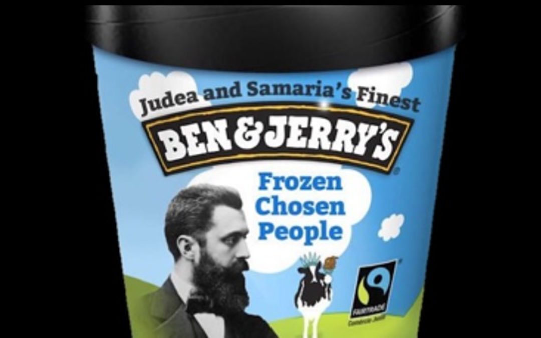 Israeli NGO Registers Trademark For ‘Judea and Samaria’s Ben & Jerry’s,’ A Knock Off Brand