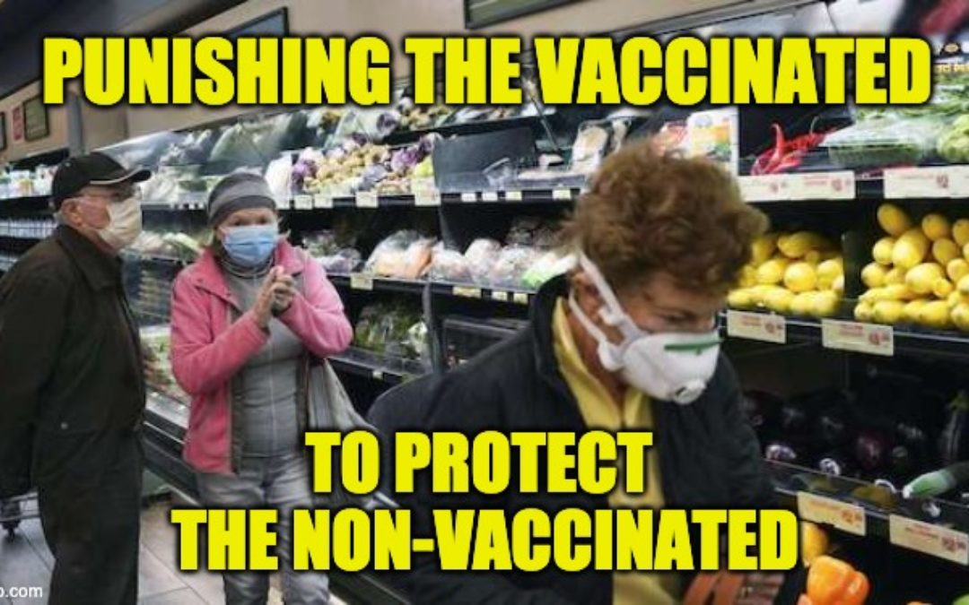 CDC’s New Mask Guidance Punishes The Vaccinated To Protect The NON-Vaccinated