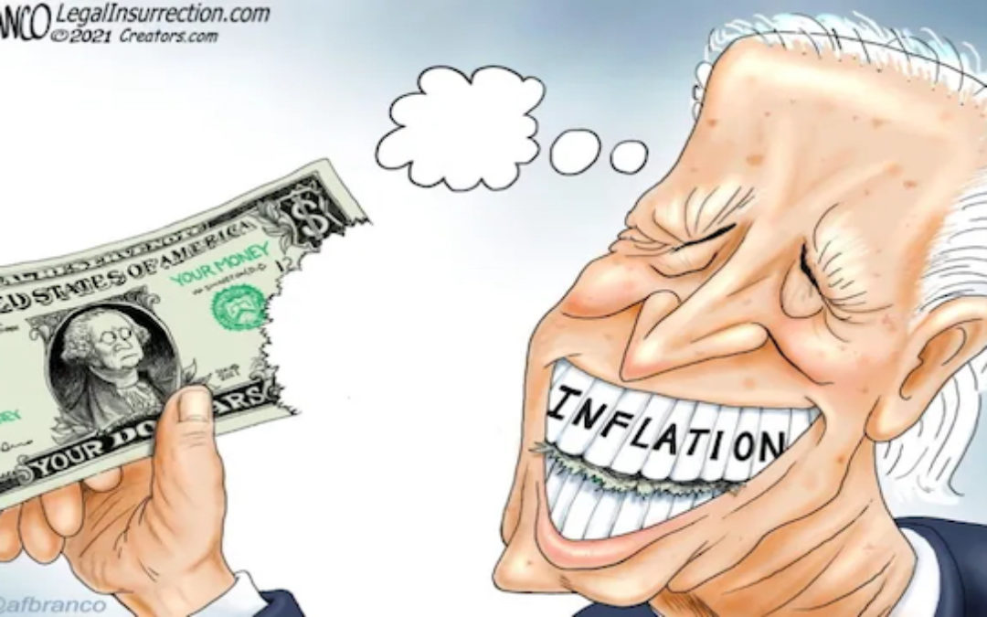 Crazytown: Inflation Rises As DC Criminals Choose More Lawless Money Printing, Spending, And Debt
