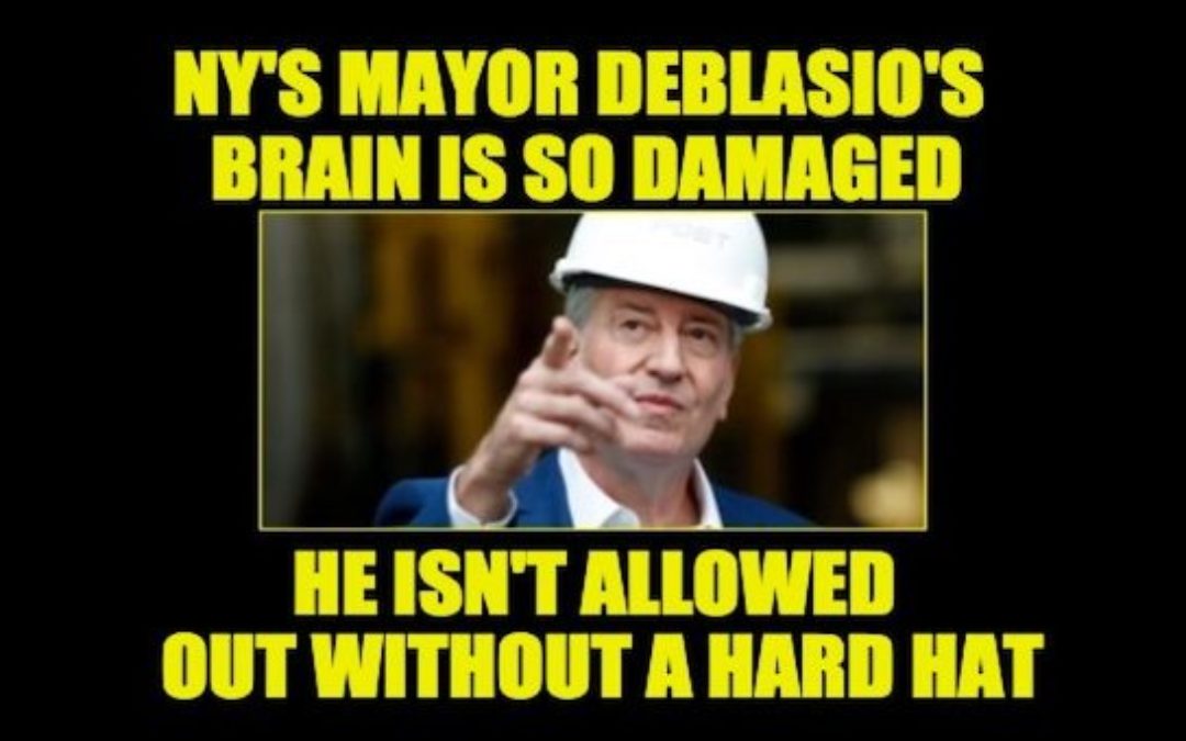 Dumb-Dumb De Blasio Makes NYC First In The U.S. To Require Proof Of Vaccination For Dining