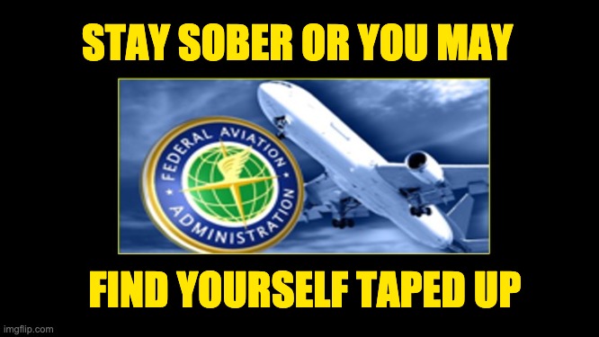 FAA keep passengers sober