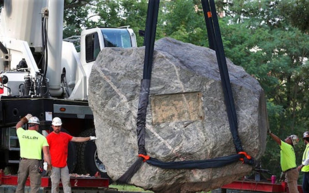 U Of Wisconsin-Madison’s Racist Rock Gets Removed