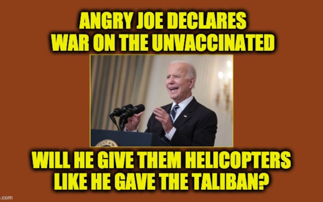 GOP Governors Take Aim At Angry Joe Biden’s Unconstitutional Vaccine Mandate