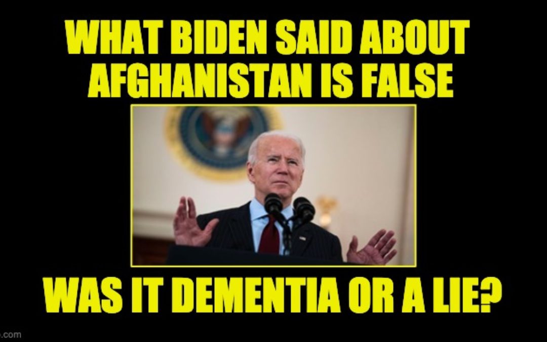 Generals’ Testimony:  Biden Lied To America About Afghanistan (Videos)