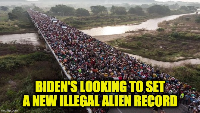 400k illegals in October