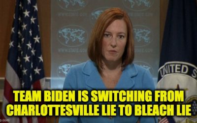 No Jen Psaki, Trump NEVER Told People To Inject Bleach