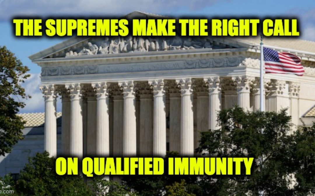 Qualified Immunity: Supreme Court Makes The Right Call