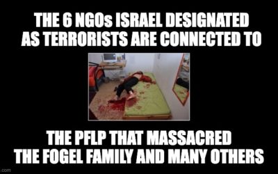 PROOF! The 6 NGOs Israel Designated As Terrorist Are Linked To PFLP Murderers