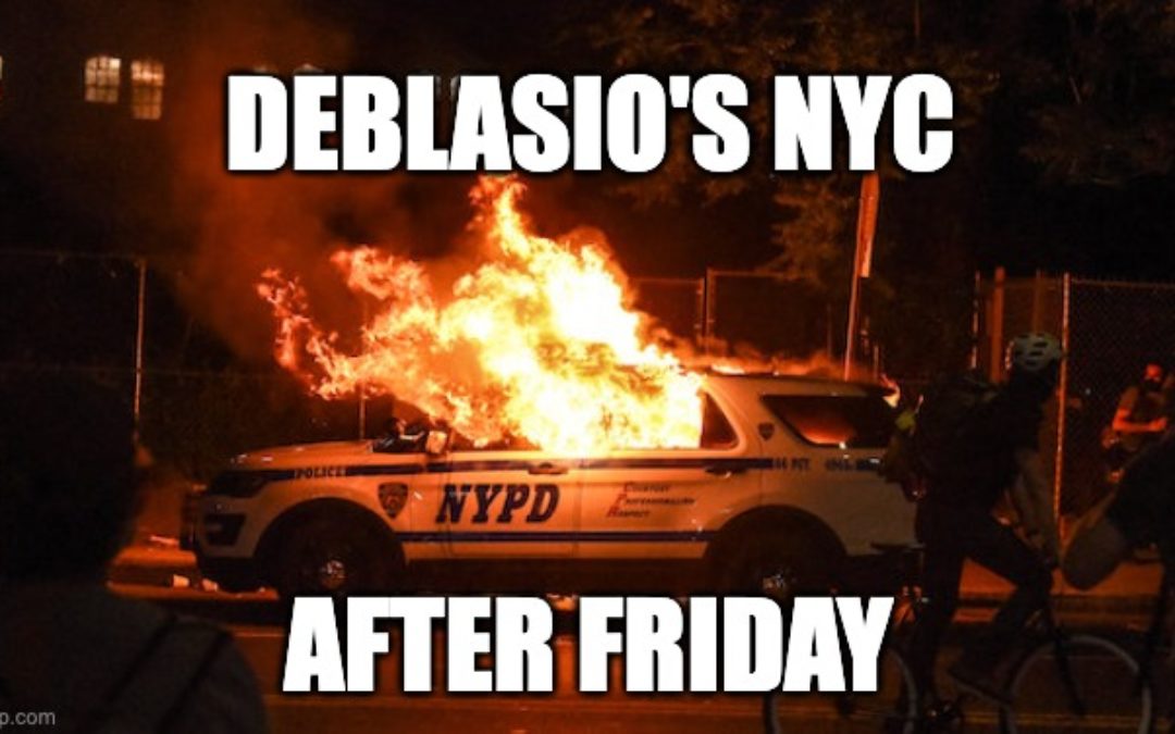 DeBlasio Vax Mandate Poised to Gut NYPD And FDNY Friday Night