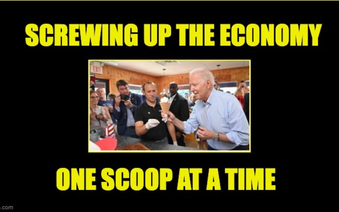 U.S. Economy Slumps While Biden Diddles