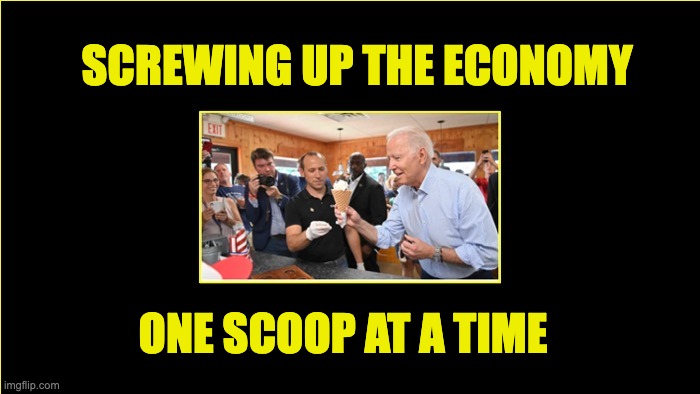 economy slumps while Biden diddles