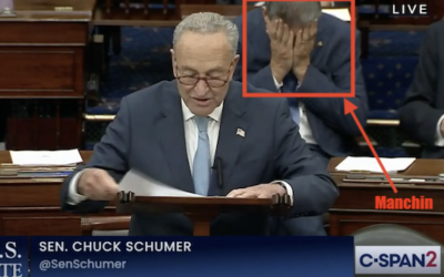 Schumer’s Divisive Debt Bill Speech Angers Joe Manchin Who Calls It “F**king Stupid”