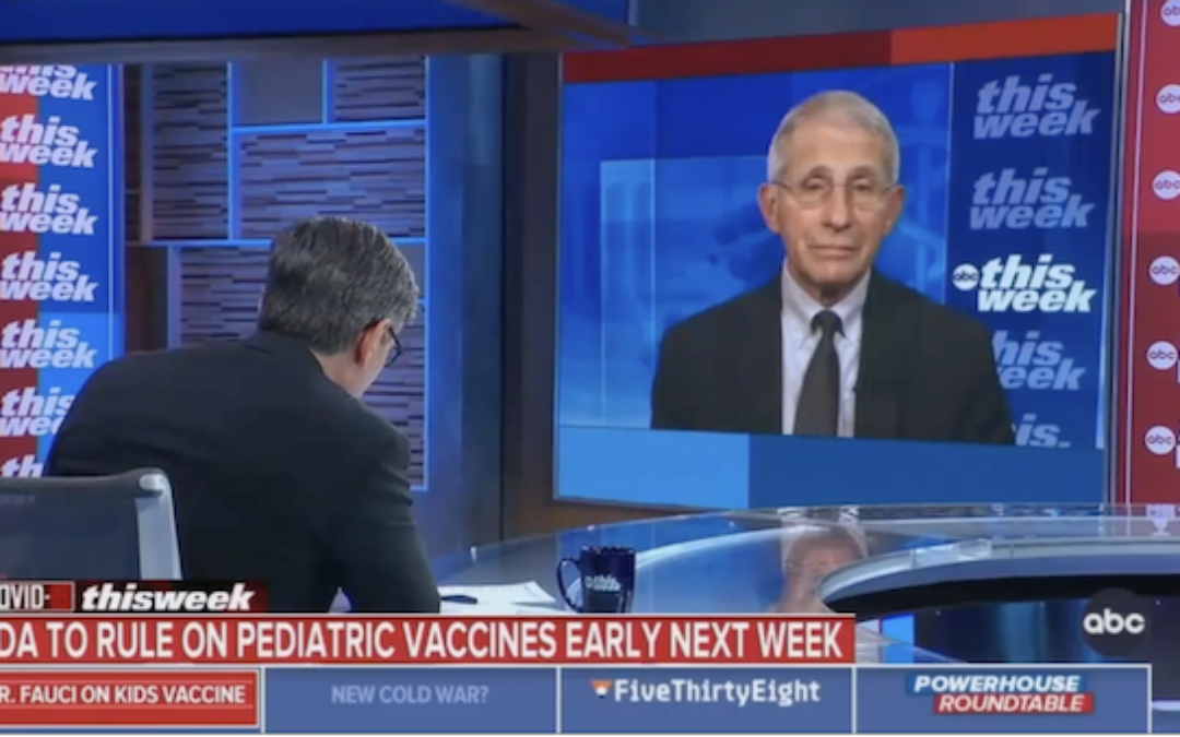 Dem Operative Stephanopoulos Lets Fauci Spin NIH Letter Admitting Gain-Of-Function Funding (VIDEO)