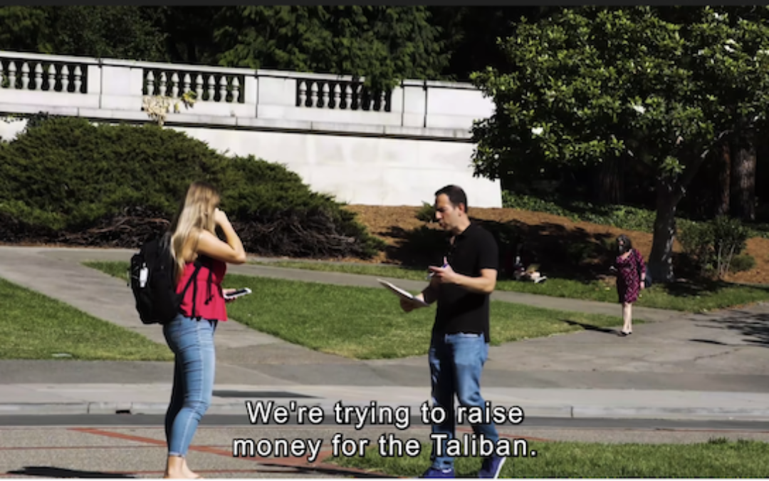 Students At Berkeley Say They Would Donate Funds To Support Taliban, Kill Americans (Video)