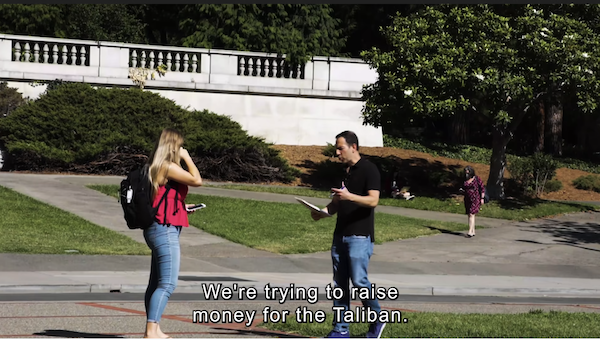 Berkeley donate funds to Taliban