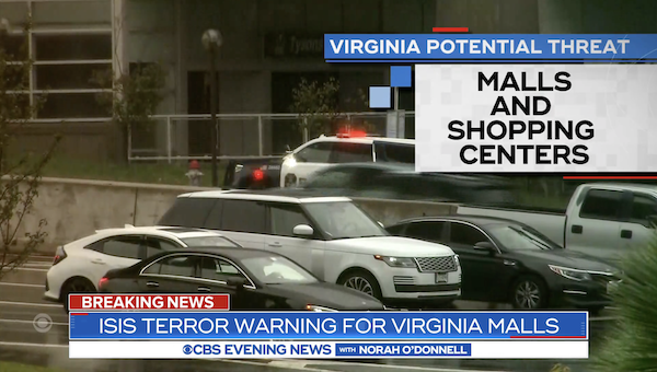 ISIS threatens Virginia malls