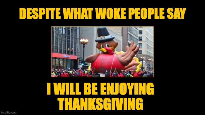 Thanksgiving wokeism