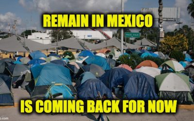 Remain In Mexico Program Coming Back On Monday