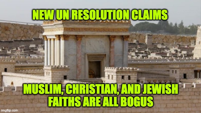 UN votes against faith