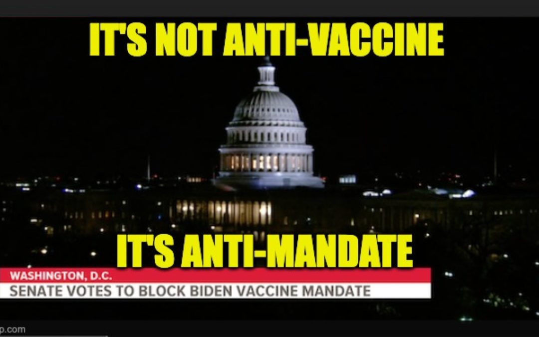 Senate Rejects Biden’s ‘Fatally Flawed’ COVID Vaccine Mandates