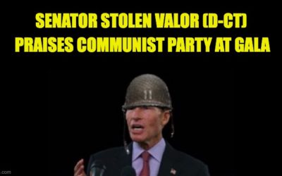 Sen. Blumenthal Celebrates At Communist Party Gala Awards Ceremony