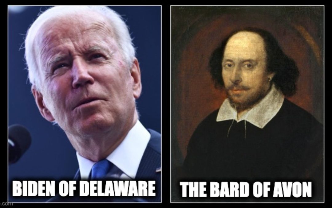 Did Biden Channel Richard III? Or Did Shakespeare Anticipate A Biden Presidency?