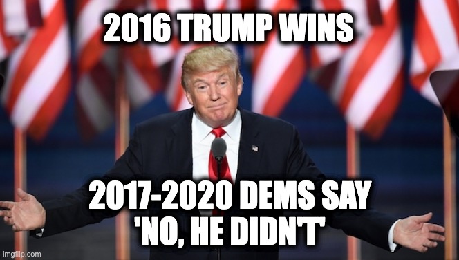 Democrats didn't accept 2016 election