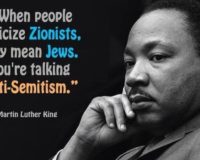 The Reverend Martin Luther King Jr.—A Proud Unapologetic Zionist