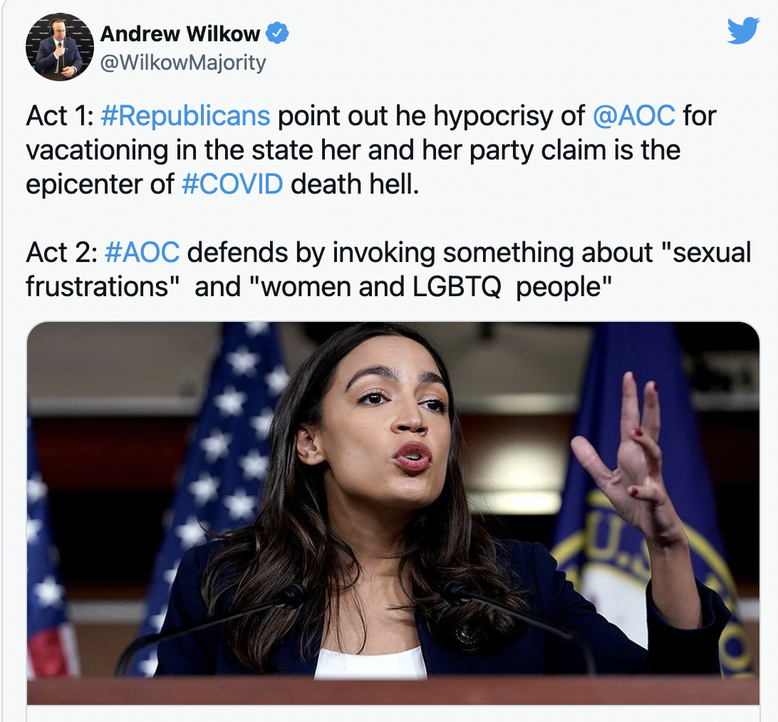 AOC thinks republicans want her