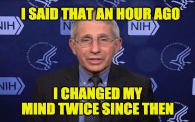We’re Screwed! Always Wrong Fauci Says It’s Time to Move Toward Normalcy