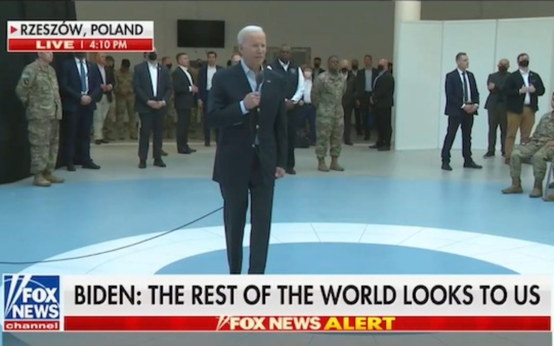 White House Says US Troops Not Going To Ukraine AFTER Biden Tells Troops They’re Going To Ukraine (Video)