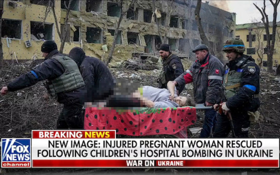 Another Russian War Crime-Russians Attack Children’s Hospital